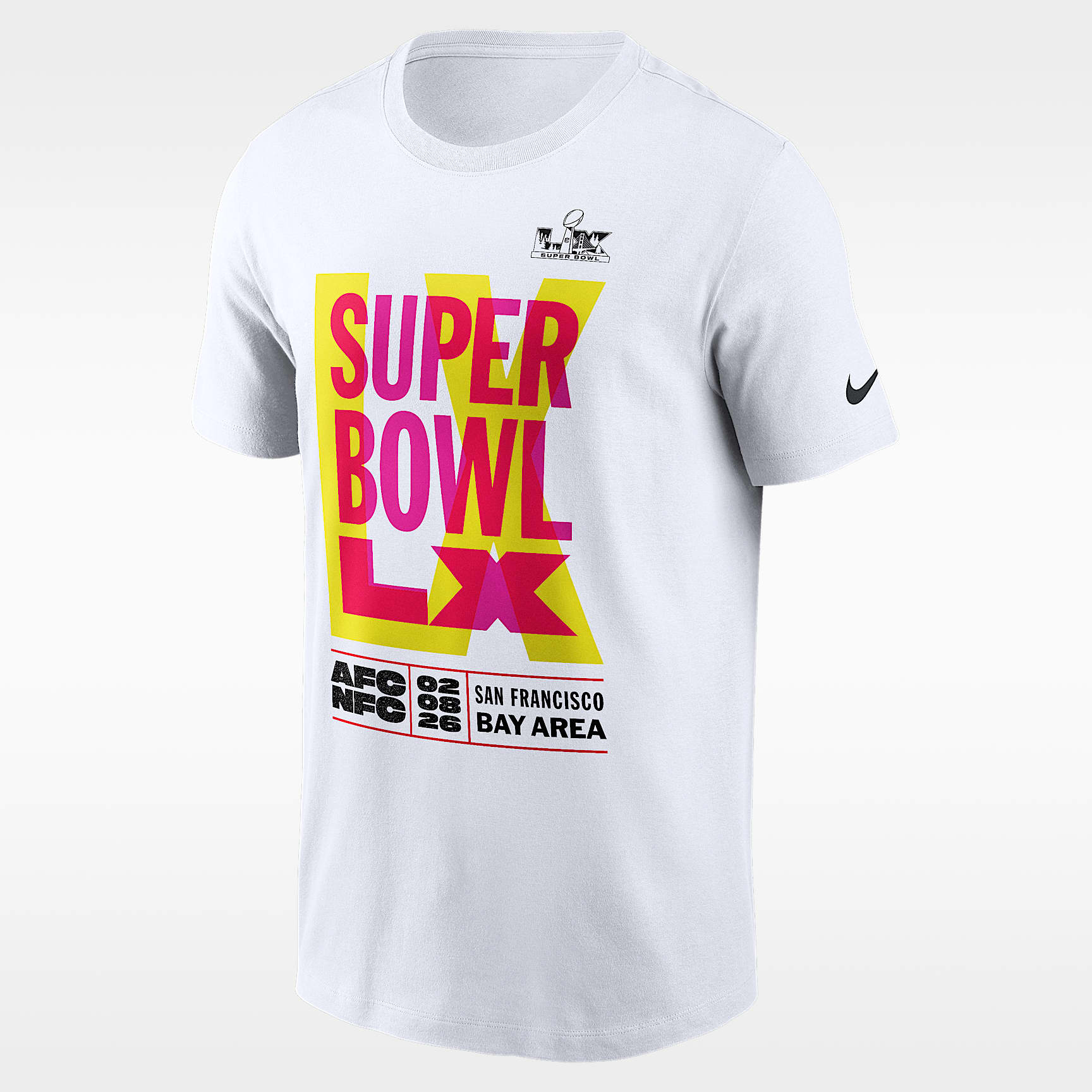 Super Bowl LX Men's Nike NFL Essential T-Shirt. Nike.com